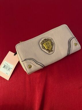 Juicy Couture dusty blush romance gusset Wallet
